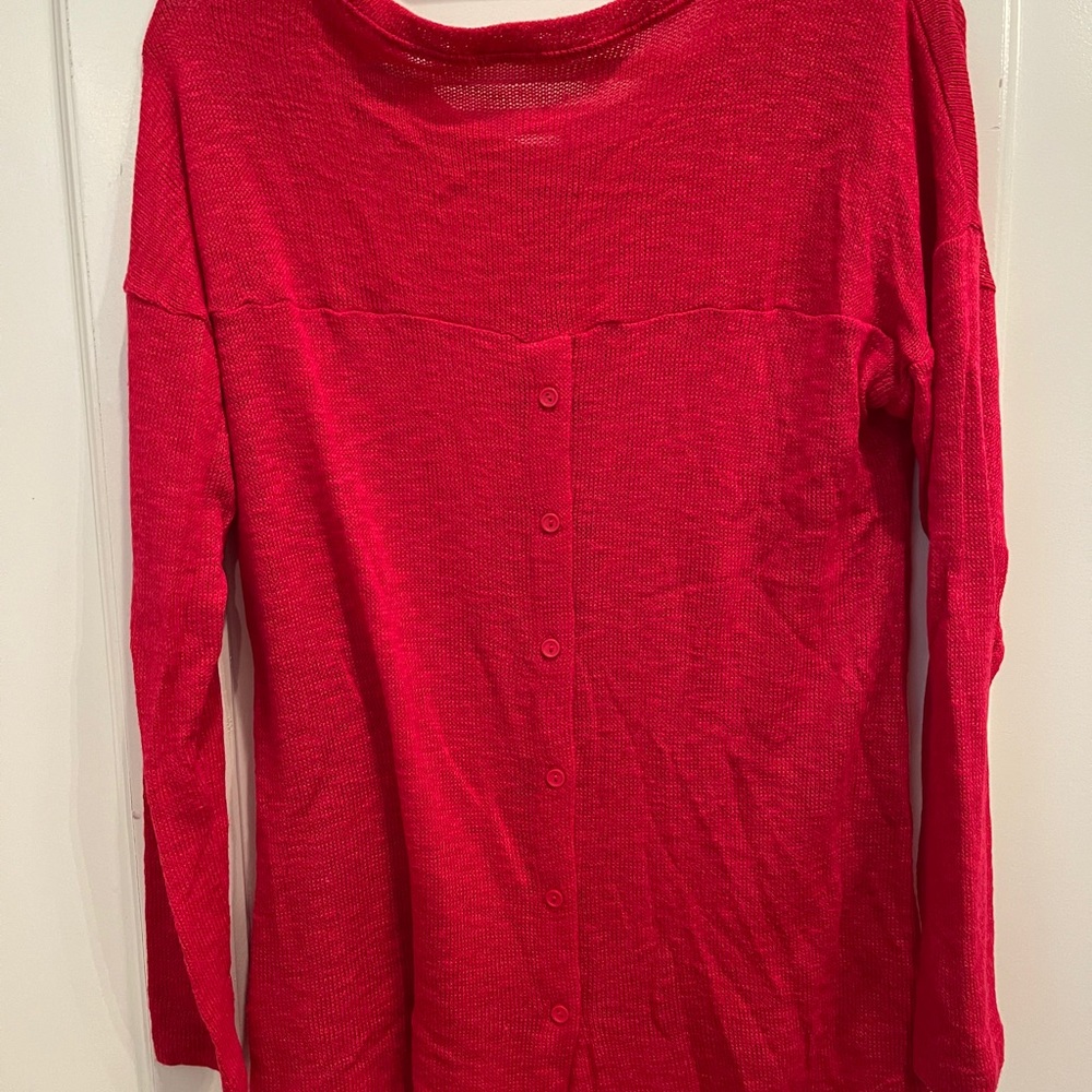 Red sweater